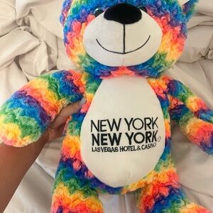 Rainbow Plush Bear from New York